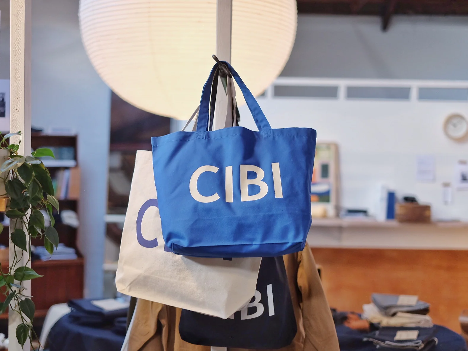 CIBI Blue Tote Bag - Image 3