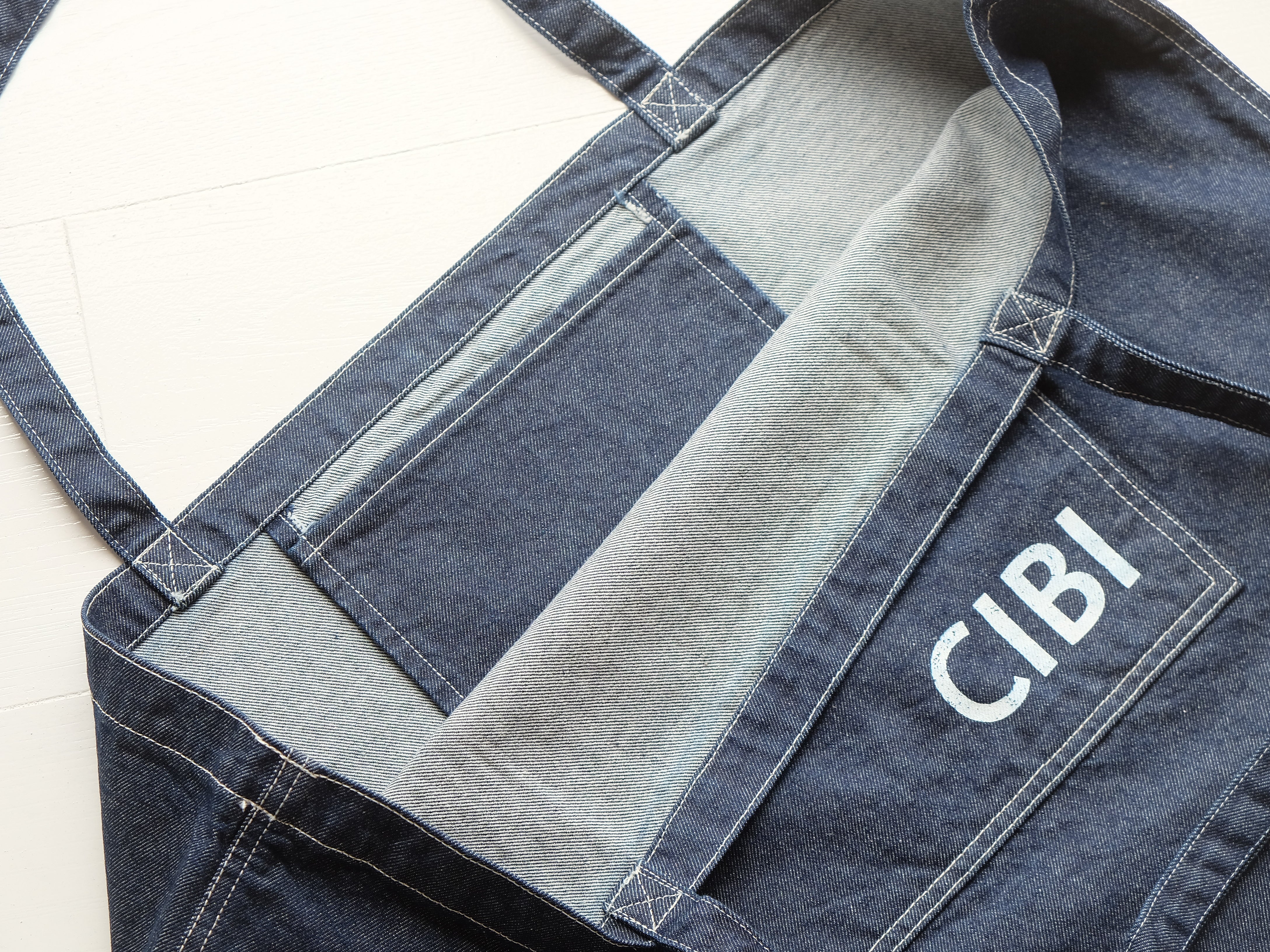 CIBI Denim Tote Bag - Image 13