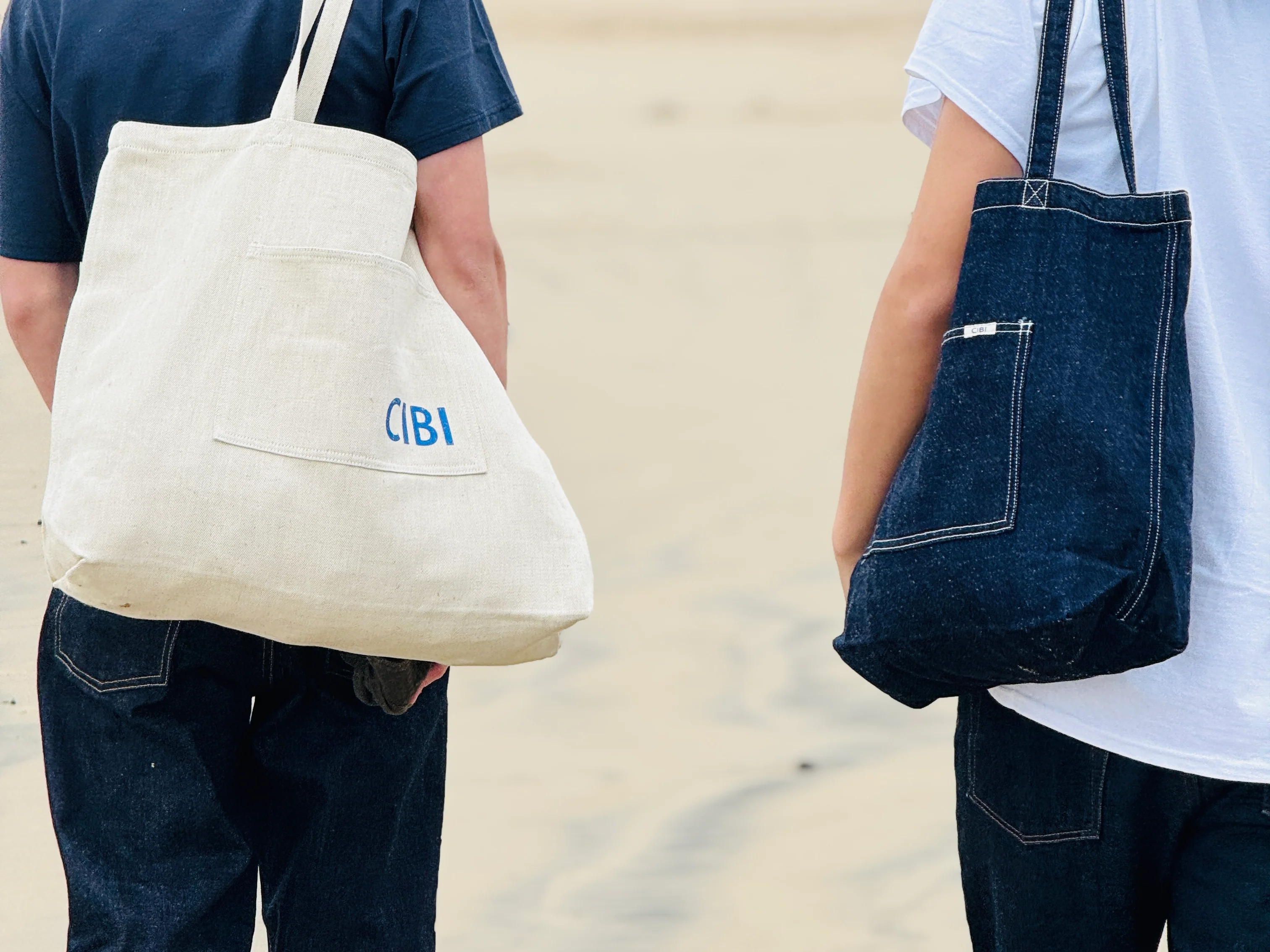 CIBI Denim Tote Bag - Image 14