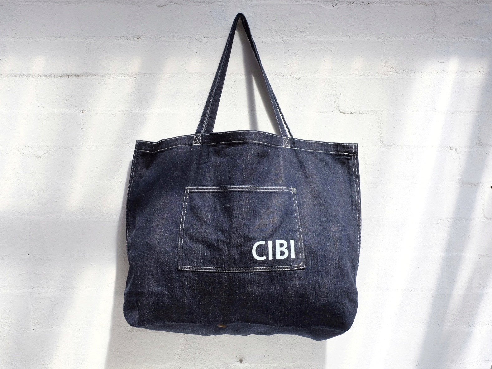 CIBI Denim Tote Bag - Image 3