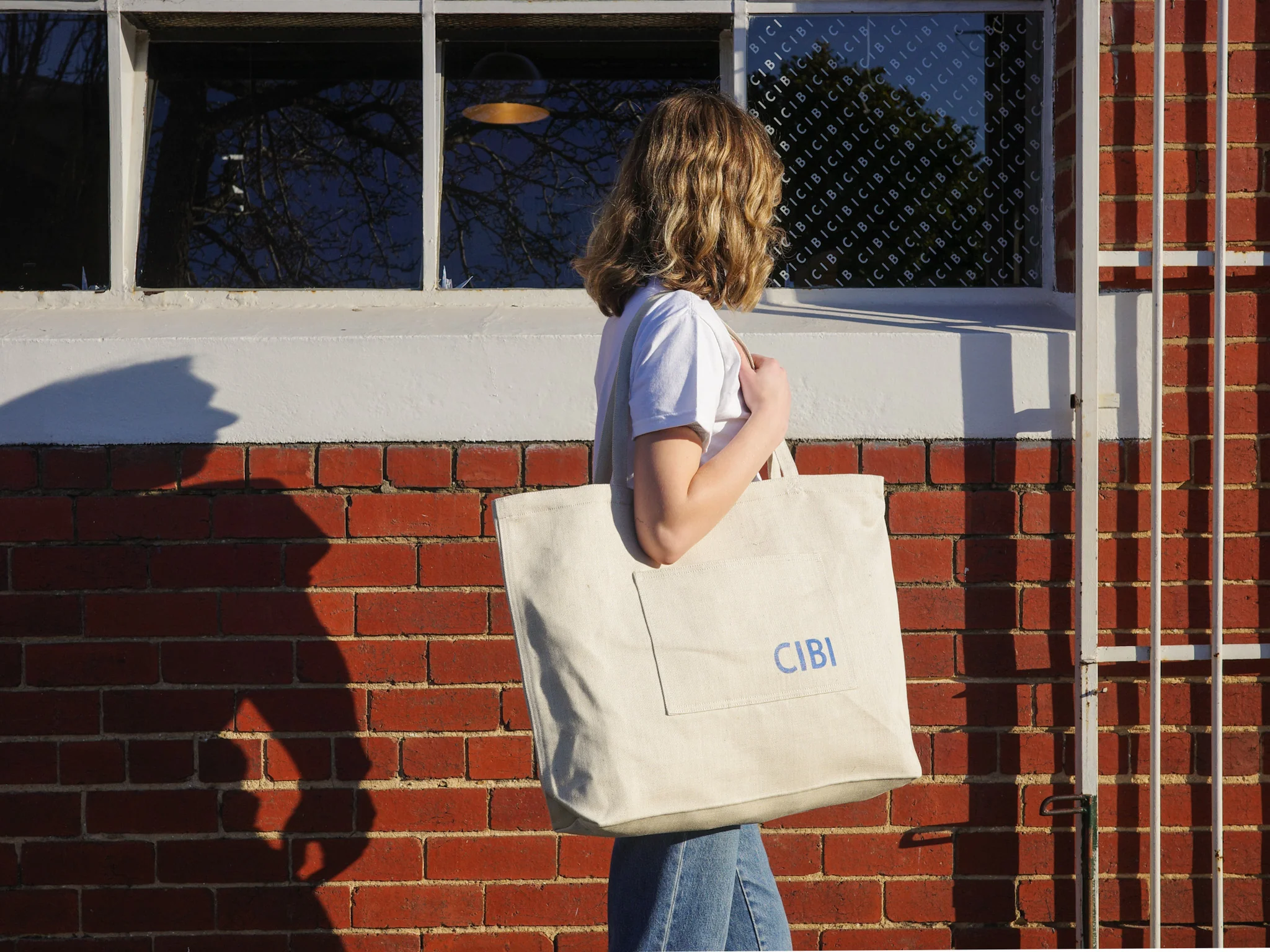 CIBI Denim Tote Bag - Image 4