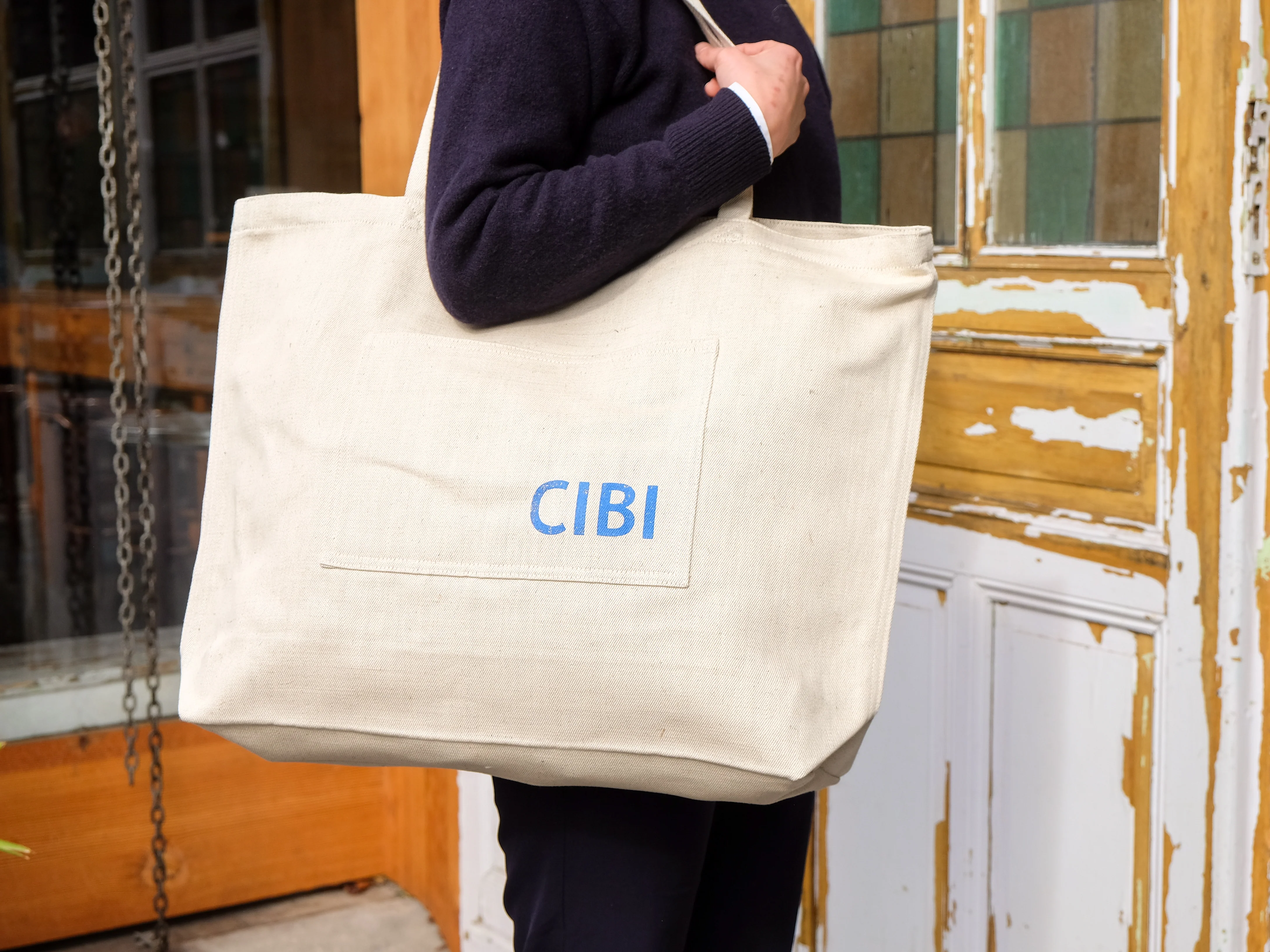 CIBI Denim Tote Bag - Image 5