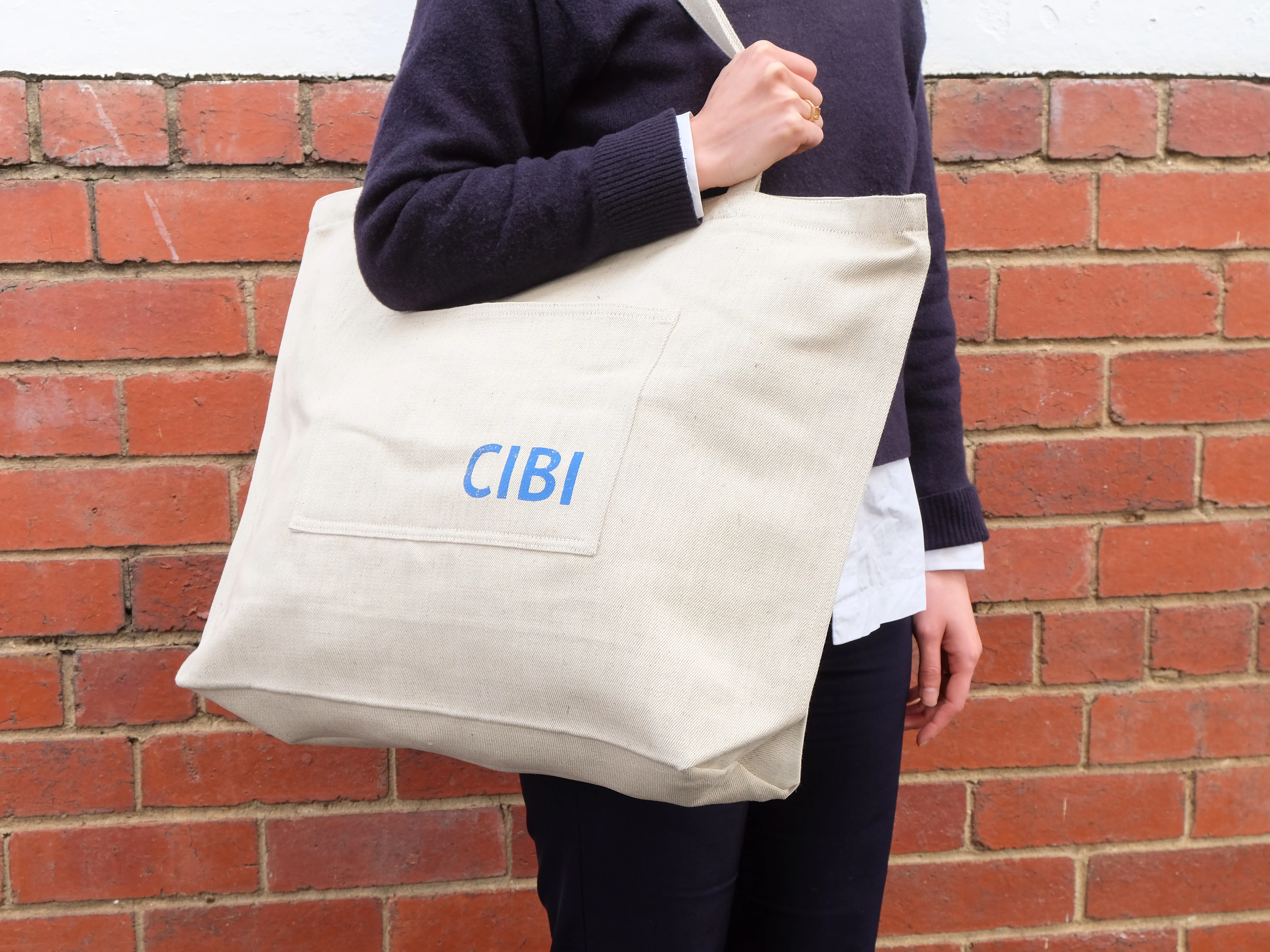 CIBI Denim Tote Bag - Image 7