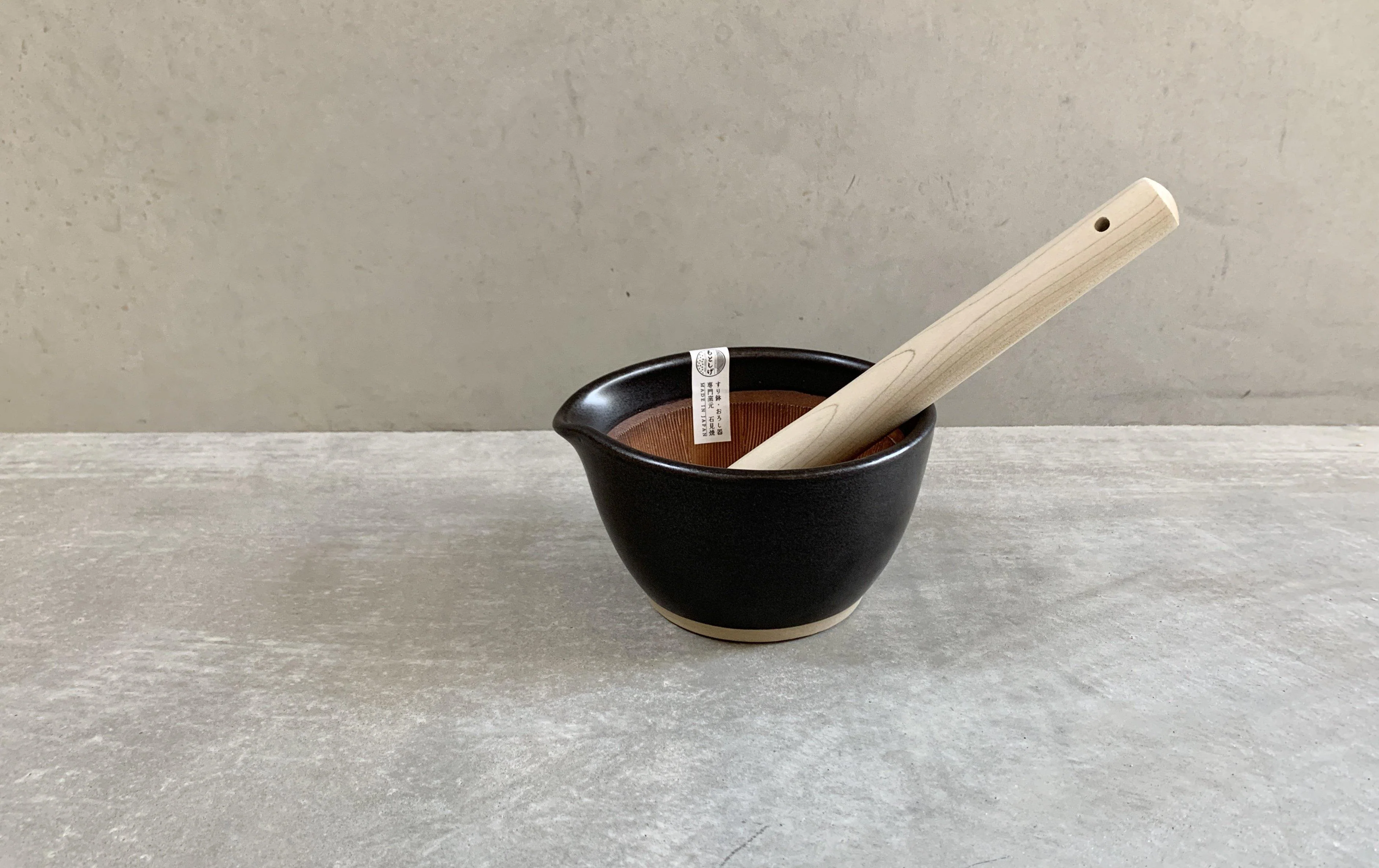 Mujun Motoshige Suri Bowl - Japanese Ceramic Mortar and Pestle - Image 11