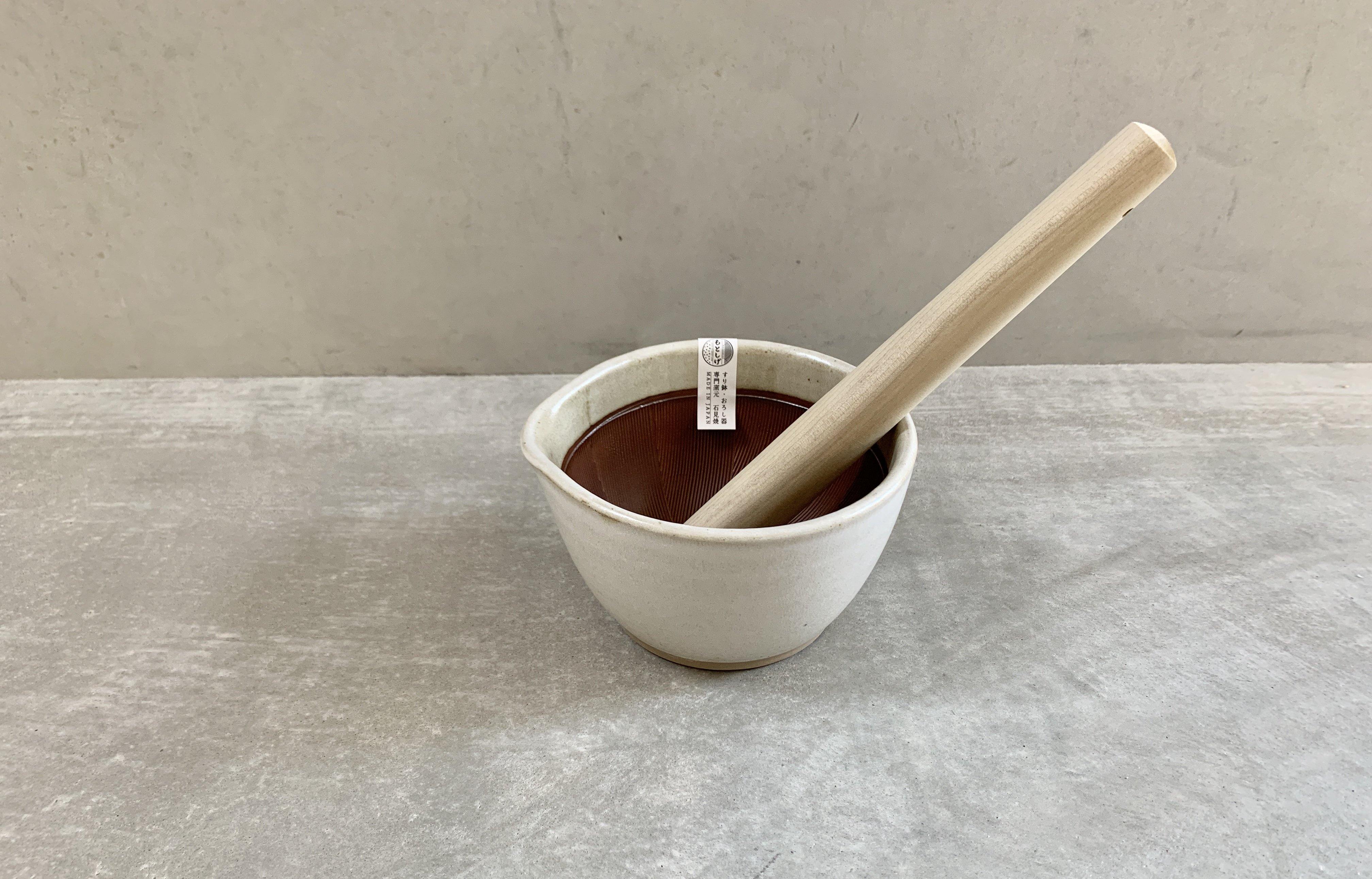 Mujun Motoshige Suri Bowl - Japanese Ceramic Mortar and Pestle - Image 12