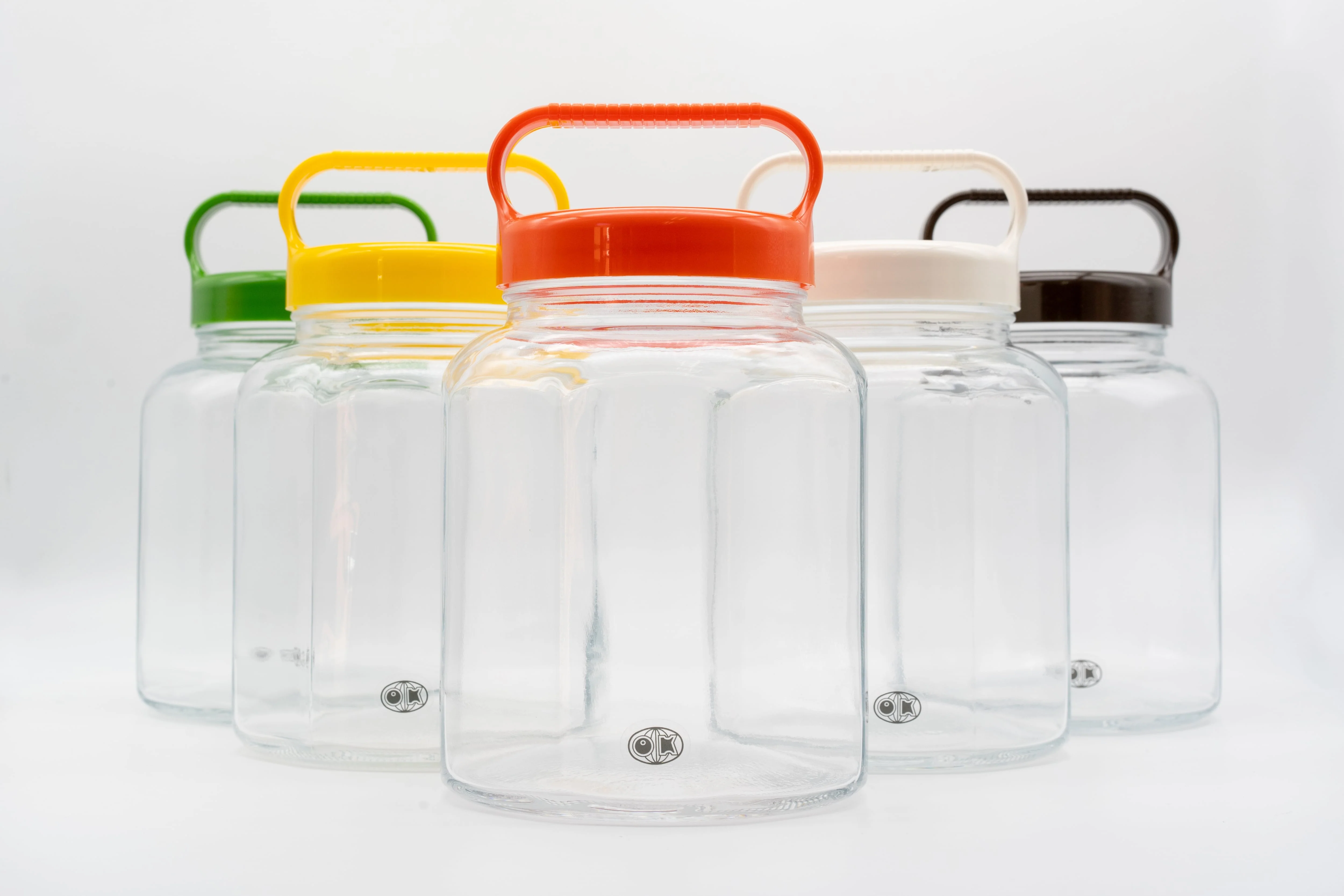 Okawa Glass "Tesage" Hand Bottle - Image 5