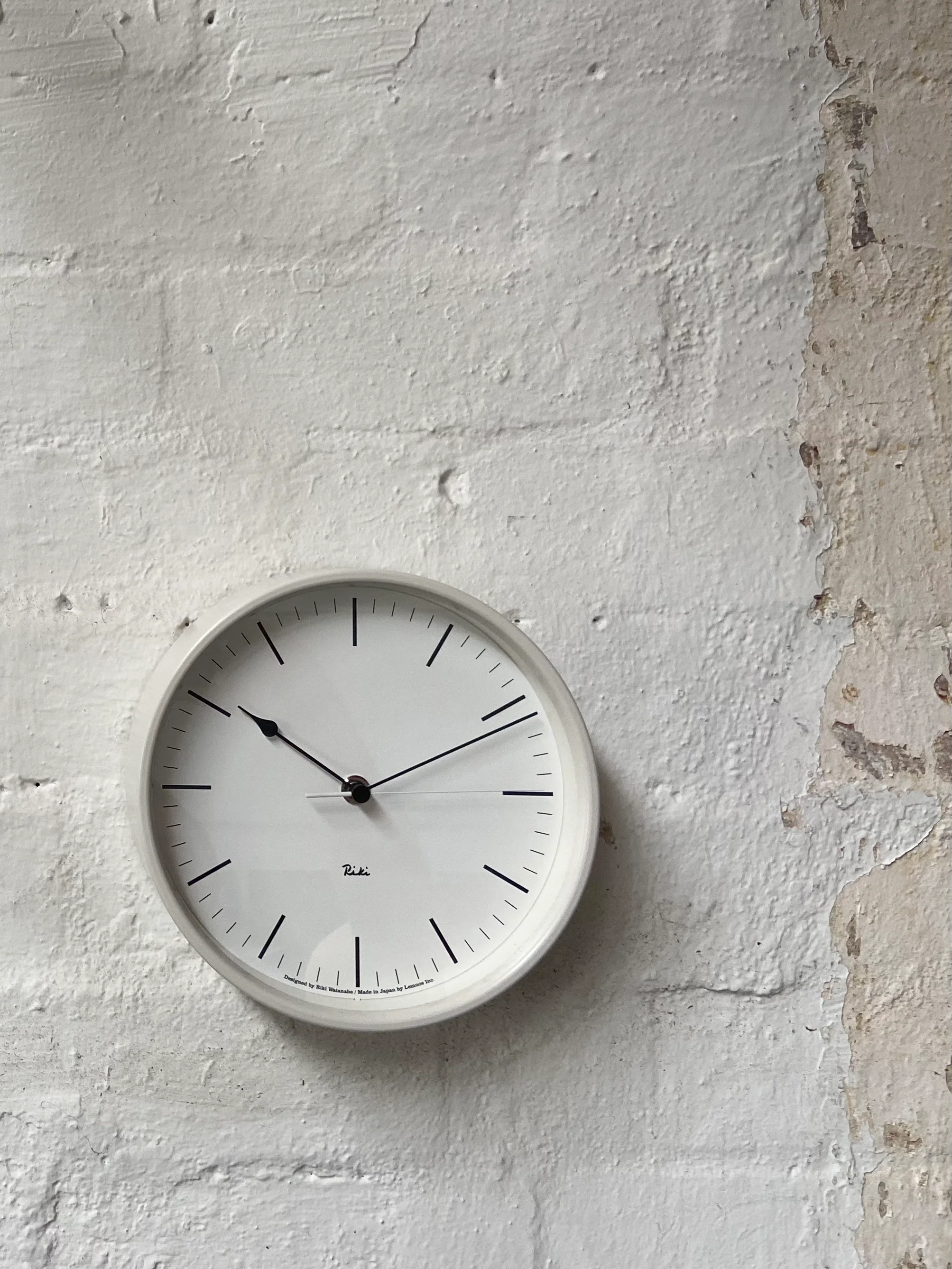 Lemnos Wall Clock - Riki Steel Clock WR08-24 - Image 3