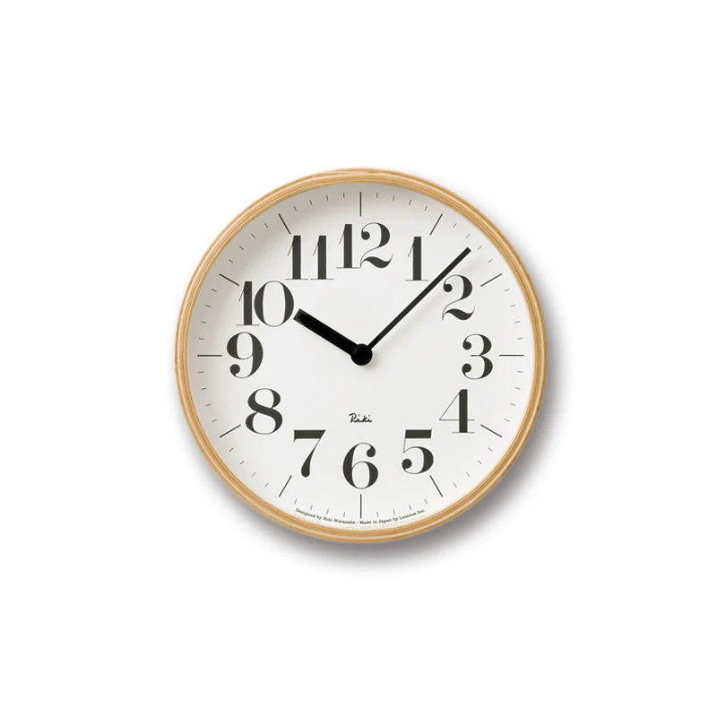 Lemnos Wall Clock - Riki Wood Clock - Image 10