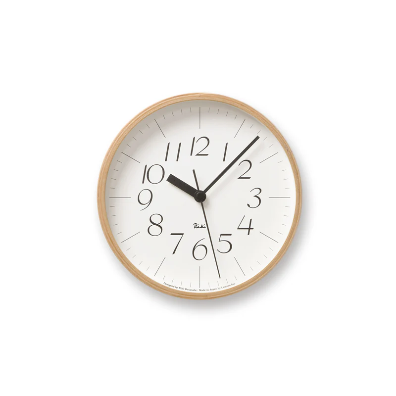 Lemnos Wall Clock - Riki Wood Clock - Image 11