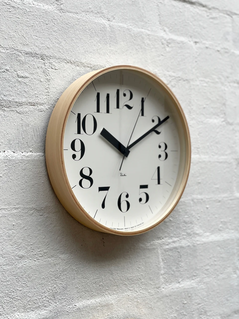 Lemnos Wall Clock - Riki Wood Clock - Image 3