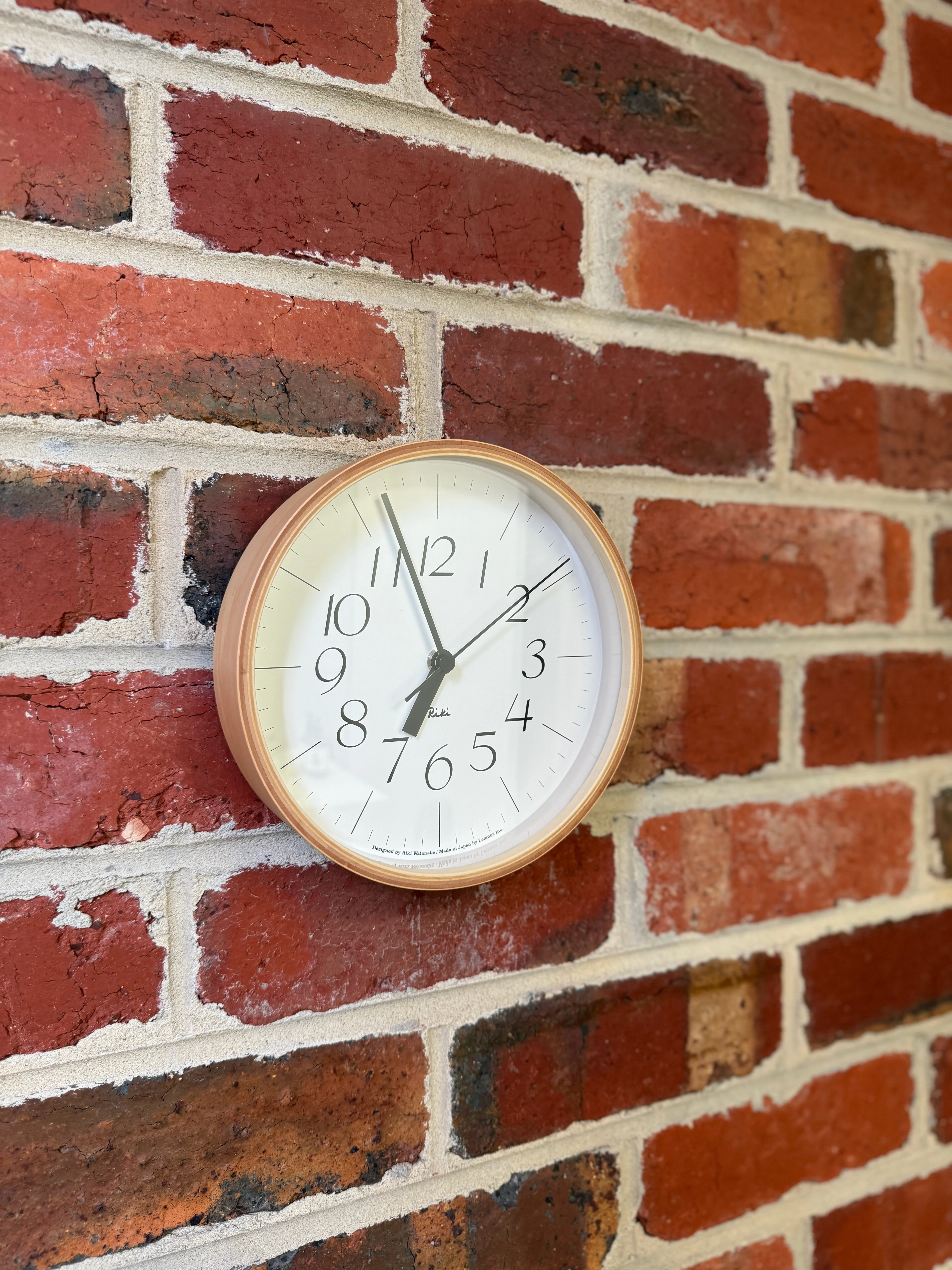 Lemnos Wall Clock - Riki Wood Clock - Image 6