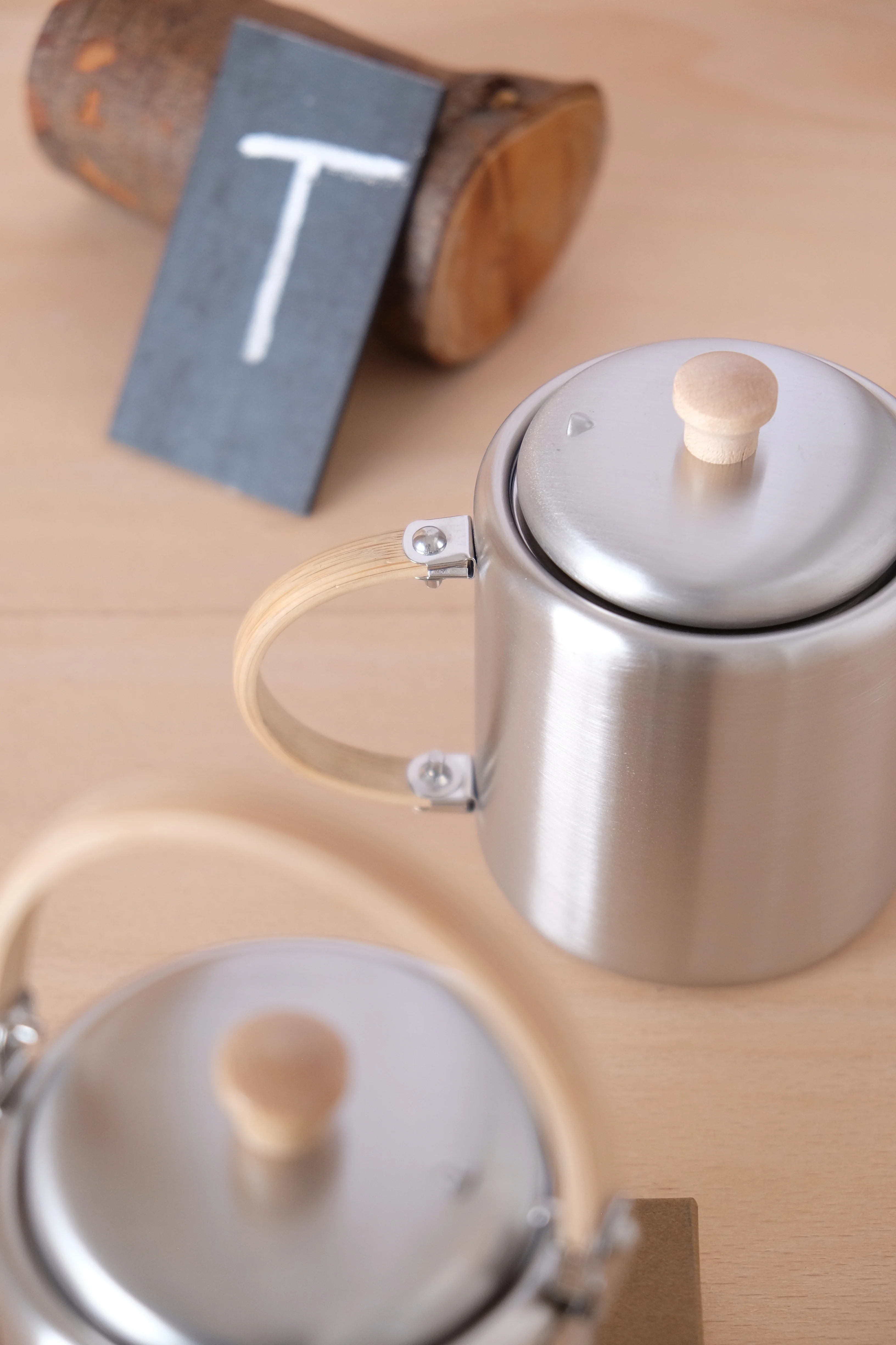 Kobo Aizawa SS Teapot Top Handle - Image 3