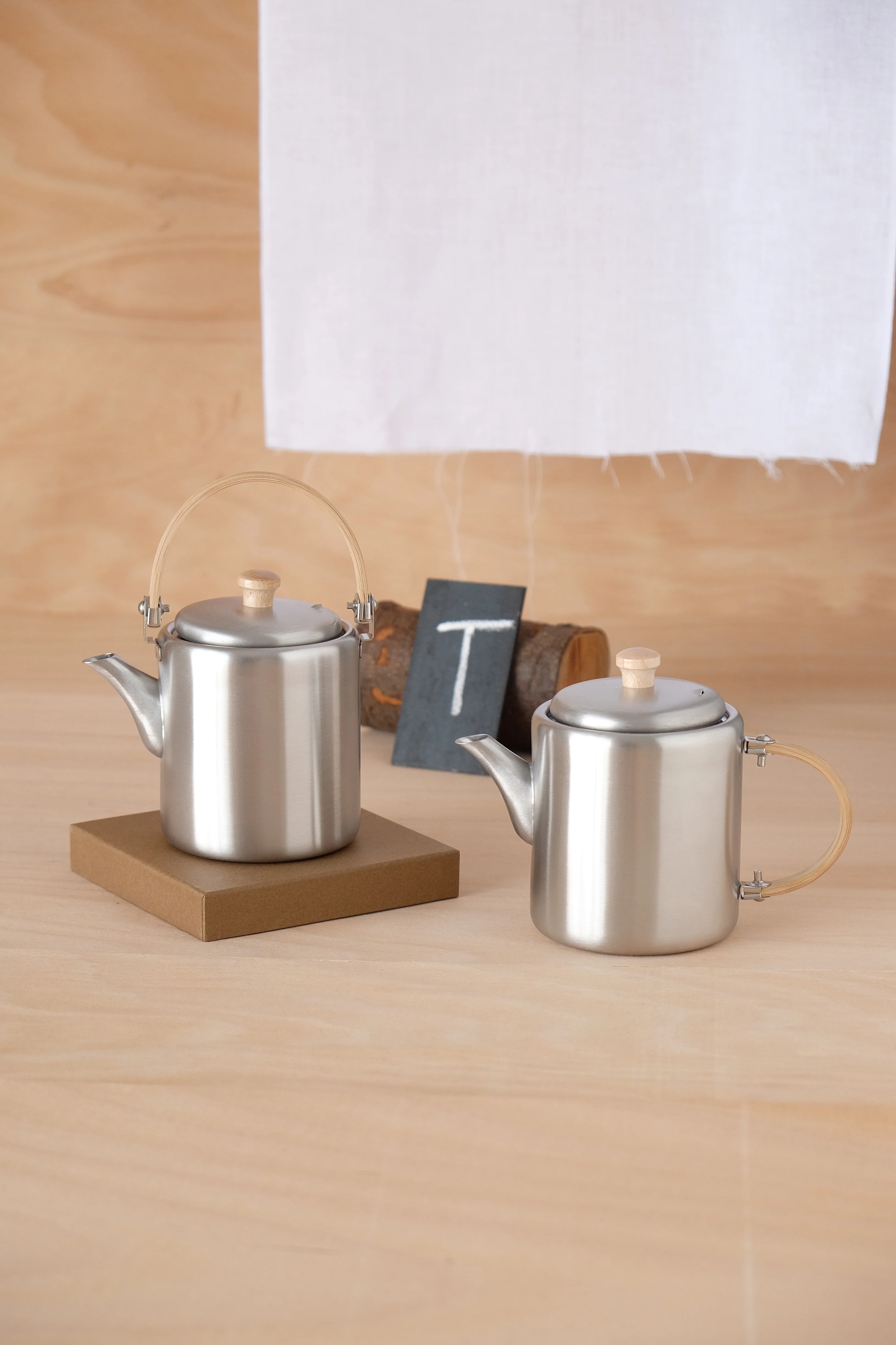 Kobo Aizawa SS Teapot Top Handle - Image 5